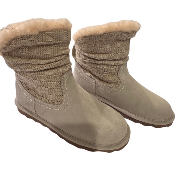 Virginia Winter White Bearpaw Boots Size 9 - Picture 3 of 10